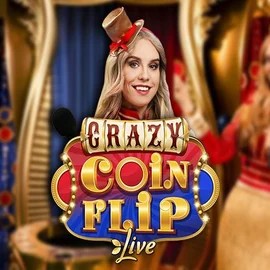 Try Crazy Coin Flip slot by Evolution on slotmafia-ca.com – logo image