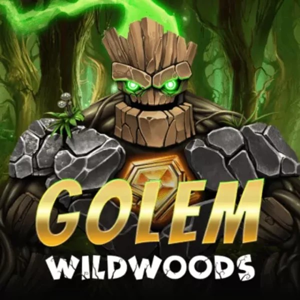 Golem Wildwoods slot logo by BF Games at Slotmafia Casino