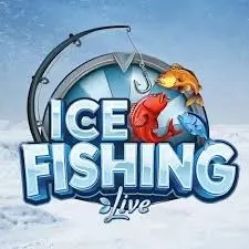 Official Live Casino logo: Ice Fishing Live by Evolution at Slotmafia Casino