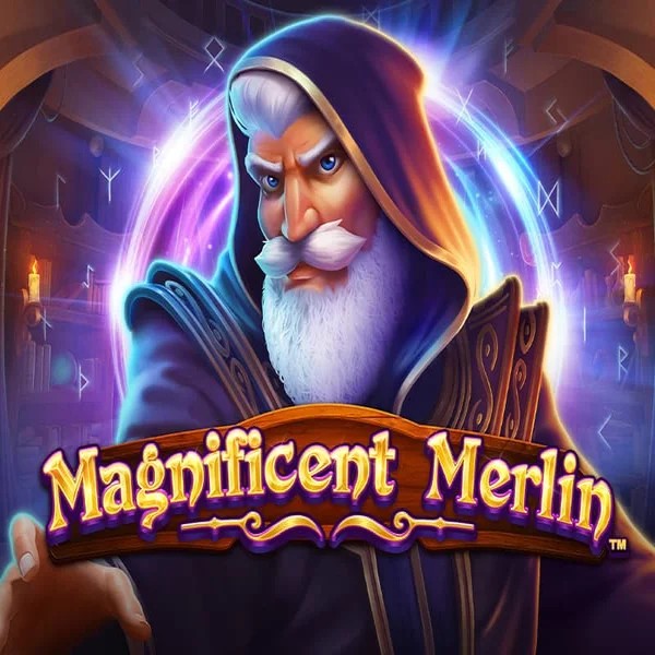 Magnificent Merlin logo by Greentube at Slotmafia Casino