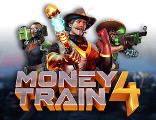 Slots logo of Money Train 4 from Relax Gaming at Slotmafia Casino