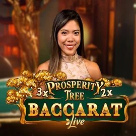 Prosperity Tree Baccarat by Evolution, showcased at slotmafia-ca.com – game logo