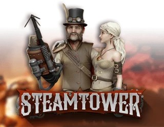 Official Slots logo: Steam Tower Slot by NetEnt at Slotmafia Casino