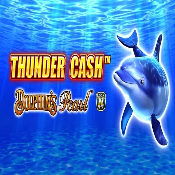 Official Slots logo: Thunder Cash Dolphins Pearl by Novomatic at Slotmafia Casino